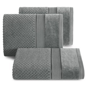 Ręcznik 90x150 Jessi Stalowy Premium bawełna 500g 