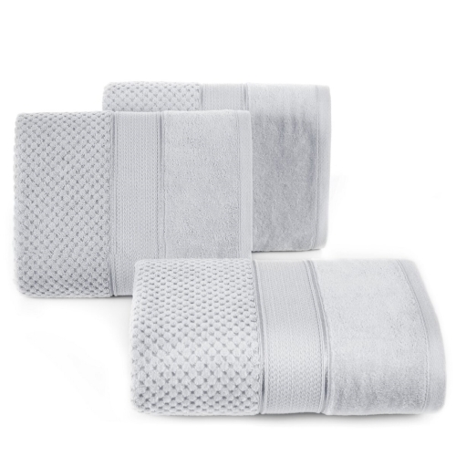 Ręcznik 90x150 Jessi Srebrny Premium bawełna 500g  