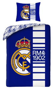 Pościel Real Madryt 160x200 Oryginalna dystrybucja klubowa  
