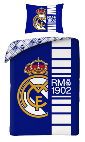 Pościel Real Madryt 160x200 Oryginalna dystrybucja klubowa  