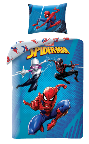Pościel 140x200 Spider-Man Młodzieżowa Marvel  