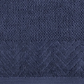 Ręcznik 50x90 Loren Granatowy bawełna 500g   