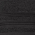 Ręcznik 50x90 Rico Czarny bawełna modal 550g   
