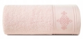 Ręcznik 50x90 Klas haftowany pudrowy Premium bawełna 600gr  