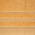 Ręcznik 50x90 Pola Jasnożółty bawełna 500g 