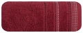 Ręcznik 50x90 Pola Bordowy bawełna 500g 