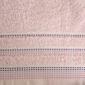 Ręcznik 50x90 Pola Jasny Różowy bawełna 500g   
