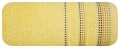 Ręcznik 50x90 Pola Żółty bawełna 500g  