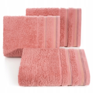 Ręcznik 70x140 Pola Koralowy bawełna 500g 