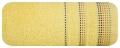 Ręcznik 70x140 Pola Żółty bawełna 500g 