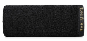 Ręcznik 50x90 Wenus by Eva Minge Czarny Premium 550gr  