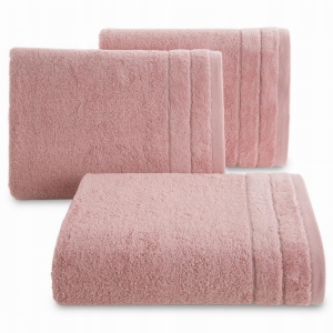 Ręcznik 70x140 Damla Pudrowy bawełna 500g     