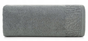 Ręcznik 50x90 Margo Srebrny bawełna 500g    