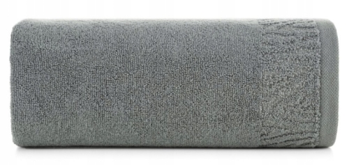 Ręcznik 50x90 Margo Srebrny bawełna 500g    