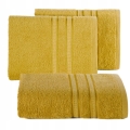 Ręcznik 70x140 Mila Musztardowy bambus + bawełna 500g  
