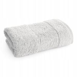 Ręcznik 50x90 Alba srebrny bawełna 500g 