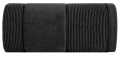 Ręcznik 50x90 Emma czarny Premium bawełna 500gr  
