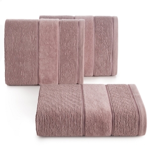 Ręcznik 50x90 Emma pudrowy Premium bawełna 500gr 