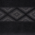 Ręcznik 50x90 Azari czarny Premium bawełna 500gr