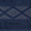 Ręcznik 50x90 Azari granatowy Premium bawełna 500gr 