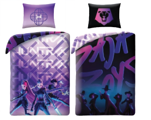 Pościel Młodzieżowa 140x200 Demon Hunters K-Pop HIT  