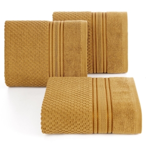 Ręcznik 50x90 Davos miodowy Premium bawełna 500gr  