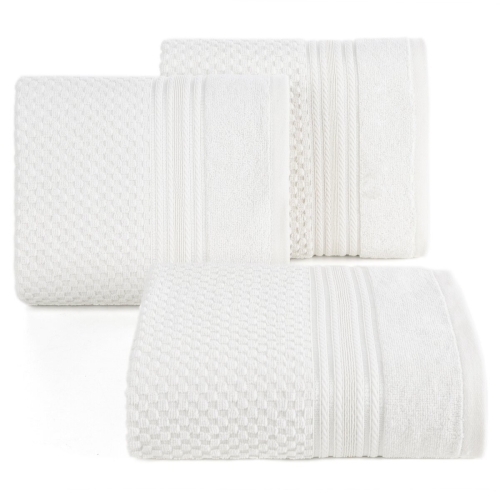 Ręcznik 50x90 Davos kremowy Premium bawełna 500gr