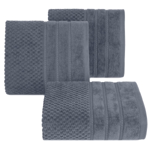 Ręcznik 50x90 Adore stalowy Premium bawełna 500gr 