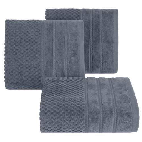 Ręcznik 50x90 Adore stalowy Premium bawełna 500gr 