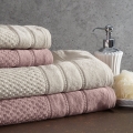 Ręcznik 50x90 Adore kremowy Premium bawełna 500gr  