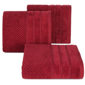 Ręcznik 70x140 Adore czerwony Premium bawełna 500gr  