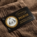 Ręcznik 50x90 Egipt jasny brązowy Premium bawełna 610g   