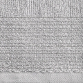 Ręcznik 50x90 Lari jasny srebrny Premium bawełna 500gr  