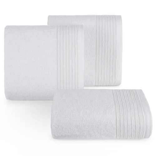 Ręcznik 70x140 Lari biały Premium bawełna 500gr    