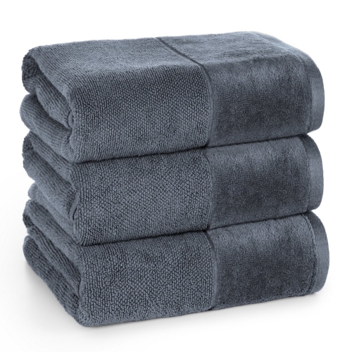Ręcznik 50x90 Fero stalowy Premium bawełna 500gr 