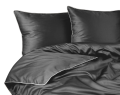 Pościel Pure z Makosatyny bawełnianej 160x200 C.Szara Premium 