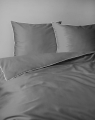 Pościel Pure z Makosatyny bawełnianej 220x200 Szara Premium