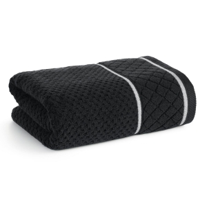 Ręcznik 70x140 FAVORI czarny Premium bawełna 500gr  