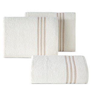 Ręcznik 50x90 SEBA kremowy Premium bawełna 480g 