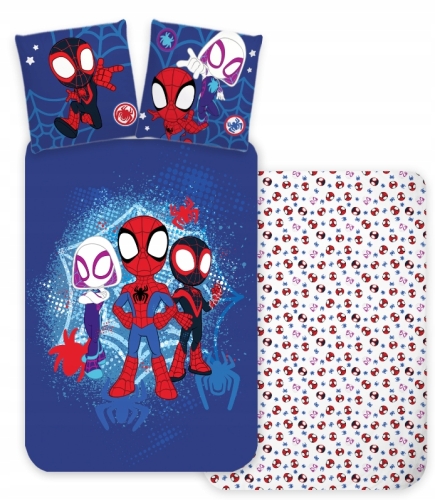 Pościel Niemowlęca 100x135 + 40x60 Spidey Człowiek Pająk baby  