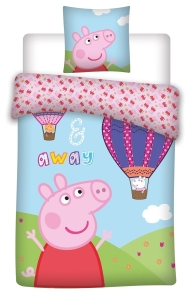 Pościel niemowlęca 100x135 + 40x60 Peppa Świnka 