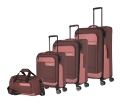 Zestaw walizek TRAVELITE VIA Różany L/M/S +TORBA  