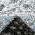 Dywan 160x230 Shine2 Ornament nowoczesny niebieski / srebrny 