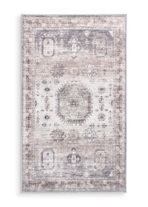 Dywan 160x230 Shine3 Ornament nowoczesny beżowy/ biały