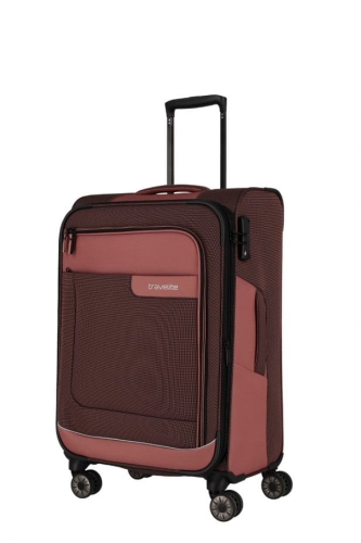 Walizka Średnia TRAVELITE VIA Różana M 66cm 