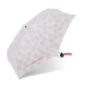 Parasol Benetton Ultra Mini AC Love core white serduszka