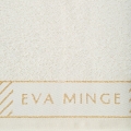 Ręcznik 50x90 Glam by Eva Minge kremowy+ złoty Premium 500gr  
