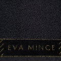 Ręcznik 50x90 Glam by Eva Minge czarny + złoty Premium 500gr  