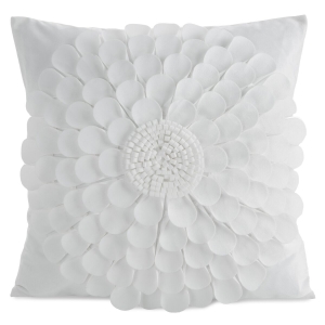 Poszewka Dekoracyjna 45x45 Flores2 Kwiat kremowa