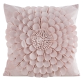 Poszewka Dekoracyjna 45x45 Flores2 Kwiat pudrowa
